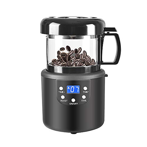 Coffee Roaster, Automatic Air Coffee Roasters Machine for Home Use, Coffee Bean Roaster Machine with Timing 110V