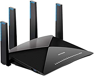 NETGEAR Nighthawk X10 AD7200 802.11ac/ad Quad-Stream WiFi Router, 1.7GHz Quad-core Processor, Plex Media Server, Compatible with Amazon Alexa (R9000)