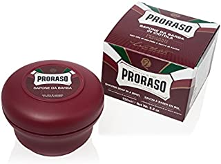 Proraso Shaving Soap in a Bowl, Moisturizing and Nourishing for Coarse Beards, 5.2 Oz