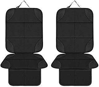 Car Seat Protector, MHO+All 2 Pack Auto Car Seat Protectors for Child Baby Car Seat - XL Thickest seat Protectors & Waterproof 600D Fabric & 2 Large Pockets for Handy Storage,Crash Test Approved