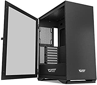 darkFlash DLX22 NEO Mid Tower Computer Case, E-ATX/ATX/Micro-ATX/Mini ITX Airflow PC Gaming Case, Hinged Tempered Glass Side Panel, USB Type-C Port, Cable Management System