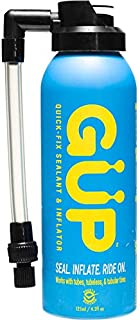 GUP Industries Kwiki Inflator & Sealant Hose Top (Presta/Schrader), 125ml