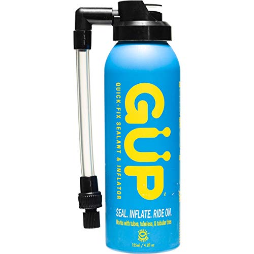 GUP Industries Kwiki Inflator & Sealant Hose Top (Presta/Schrader), 125ml