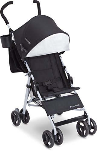 Jeep North Star Stroller  Lightweight Stroller Features Parent Organizer, Cup Holder and Cool-Climate Mesh Seat, Black with Grey