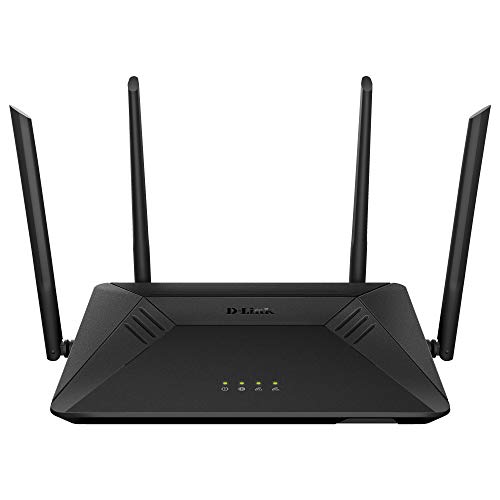 D-Link Wireless AC1750 WiFi Router  Smart Dual Band  MU-MIMO  Powerful Dual Core Processor  Blazing Fast Wi-Fi for Gaming and 4K Streaming  Reliable Coverage (DIR-867-US)