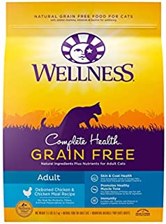 Wellness Complete Health Natural Grain Free Deboned Chicken & Chicken Meal Dry Cat Food, 11.5 Pound Bag