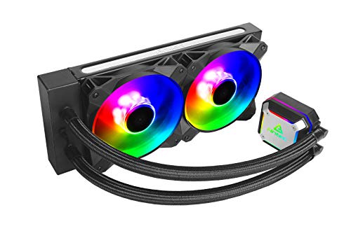 Antec Ultra-Thin CPU Block, Advanced Water Pump Design, PWM Fan, CPU Liquid Cooler