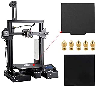 Official Creality Ender 3 Pro 3D Printer with Glass Plate, Upgrade Cmagnet Build Surface Plate and UL Certified Meanwell Power Supply Build Volume 220x220x250mm