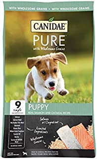 Canidae Pure with Wholesome Grains Limited Ingredient Dry Dog Food, Puppy Real Salmon and Oatmeal Recipe, 24 lb Bag