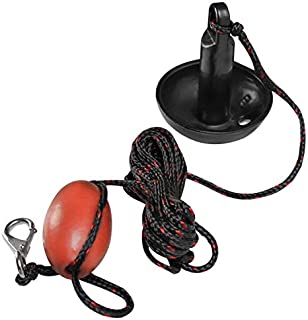 Extreme Max 3006.6714 BoatTector Complete Mushroom Anchor Kit with Rope and Marker Buoy - 8 lbs. , Black