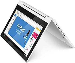 Lenovo Chromebook C330 2-in-1 Convertible Laptop, 11.6-Inch HD (1366 x 768) IPS Display, MediaTek MT8173C Processor, 4GB LPDDR3, 64 GB eMMC, Chrome OS, 81HY0000US, Blizzard White