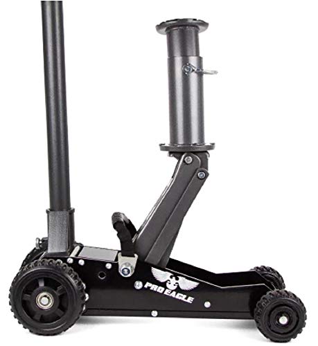 Pro Eagle 1.5 Ton Big Wheel Hydraulic Off Road Jack, for Lifted, 4WD, and Extreme Vehicles