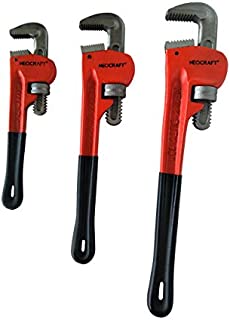 Neocraft NET10034 Pipe Wrench 3Pcs - 10