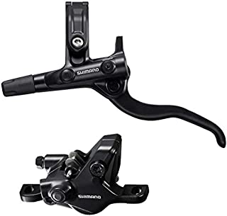 SHIMANO Deore BL-M4100/BR-MT410 Disc Brake and Lever - Front, Hydraulic, Resin Pads, Gray