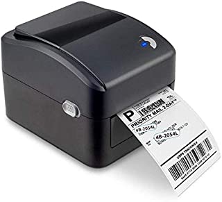 Micmi Shipping Label Printer, Thermal Support Amazon Ebay PayPal Etsy Shopify Shipstation Stamps.com Ups USPS FedEx DHL Support Windows, Roll & Fanfold Thermal Direct Label for Printer 4x6 inch