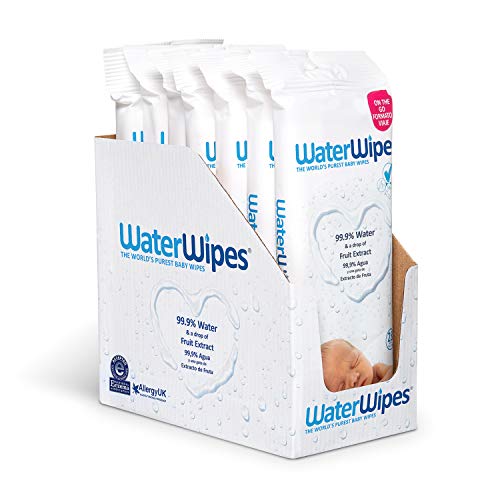 WaterWipes Sensitive Baby Wipes, 28 Count (Pack of 7)