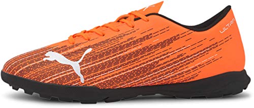 PUMA mens Ultra 4 Soccer Shoe, Shocking Orange-puma Black, 10.5 US