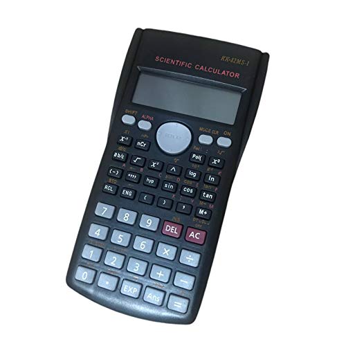 2 Line LCD Display Statistical Calculator, Multifunctional Scientific Calculator for Middle High School Students, Professionals and Researchers