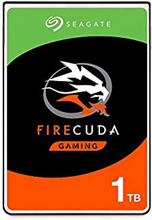 Seagate FireCuda 1TB Solid State Hybrid Drive Performance SSHD  2.5 Inch SATA 6GB/s Flash Accelerated for Gaming PC Laptop - Frustration Free Packaging (ST1000LX015)