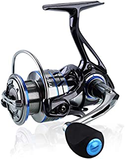 Tempo Apex Spinning Reel, Ultralight Premium Magnesium Body, Super Smooth Fishing Reel with 10 + 1 BB, Powerful and Durable Reel with Strong 39lb Max Carbon Fiber Drag