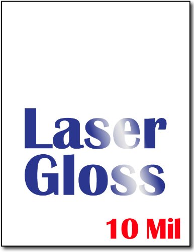 Heavyweight Laser Gloss Cardstock (Single Sided Gloss) - 50 Sheets