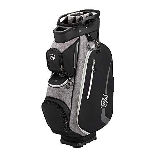 Wilson Xtra Cart Golf Bag - Black/Grey/White (WGB4350WH)