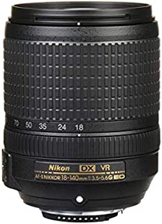 Nikon AF-S DX NIKKOR 18-140mm f/3.5-5.6G ED Vibration Reduction Zoom Lens with Auto Focus for Nikon DSLR Cameras