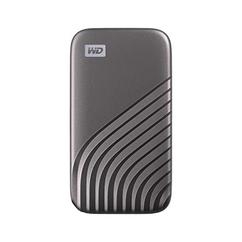 WD 1TB My Passport SSD External Portable Drive, Gray, Up to 1,050 MB/s - WDBAGF0010BGY-WESN