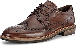 ECCO Men's Vitrus I Wing Tip Tie Oxford, Nature, 8-8.5