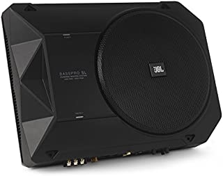 JBL BassPro SL 8-inch 125W RMS Powered Under-Seat Compact Subwoofer Enclosure System (250 watts RMS: 125 watts)