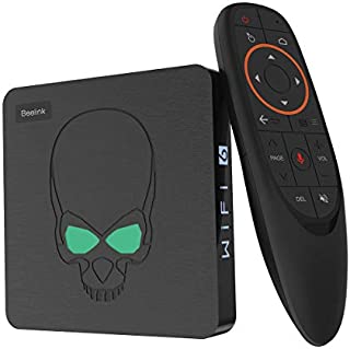 Beelink GT King TV Box Android 9.0 Amlogic S922X Hexa-core G52 MP6 Graphics 4GB DDR4 64GB ROM 2.4G + 5.8G WiFi Bluetooth 4.1 4K 60fps Support 2.4G Voice Remote Control