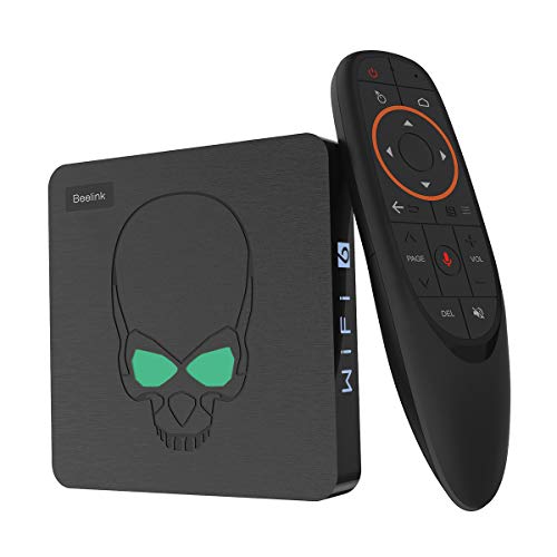 Beelink GT King TV Box Android 9.0 Amlogic S922X Hexa-core G52 MP6 Graphics 4GB DDR4 64GB ROM 2.4G + 5.8G WiFi Bluetooth 4.1 4K 60fps Support 2.4G Voice Remote Control