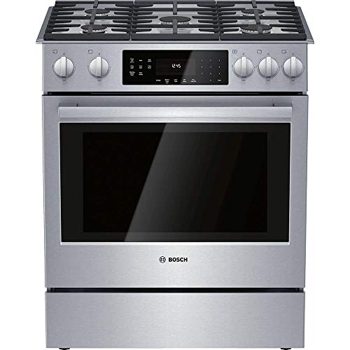 Bosch HGI8056UC 4.8 Cu.Ft. Stainless Gas Slide-in Range