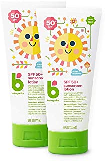 Babyganics Sunscreen Lotion 50 SPF, Packaging May Vary,6 Fl Oz (Pack of 2)