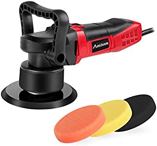 Avid Power Polisher, 6-inch Dual Action Random Orbital Car Buffer Polisher Waxer with Variable Speed, 3 Foam Pads for Car Polishing and Waxing, AEP127