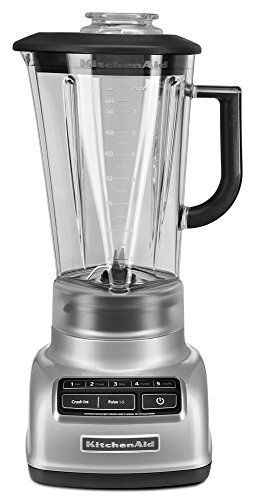 KitchenAid KSB1575MC 5-Speed Diamond Blender, Metallic Chrome,56 oz