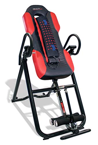 Health Gear ITM5500 Advanced Technology Inversion Table With Vibro Massage & Heat - Heavy Duty up to 300 lbs.