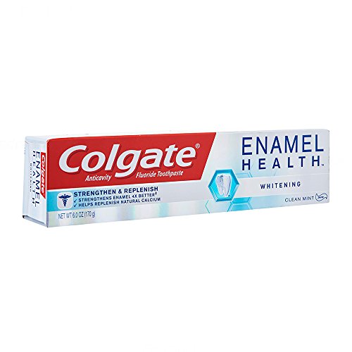 Colgate Enamel Health Whitening Toothpaste, Clean Mint, 6.0 oz