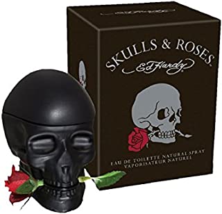 Skulls and Roses ED Hardy Colognes for Men, 2.5 Ounce