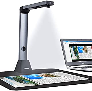 iCODIS Document Camera X3, High Definition Portable Scanner for Teacher, Not Compatible with MAC, Capture Size A3, Multi-Language OCR and English Article Recognition