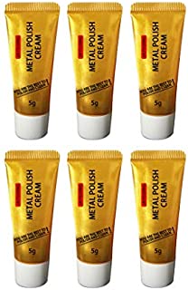 5g Ultimate Metal Polish Cream,Premium Stainless Steel Cleaner & Polish, Remove Tarnish & Long-Lasting Shine, Rust Remover for Copper, Brass, Sterling Silver, Aluminium, Stainless Steel (1PC)