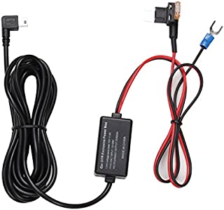 AUTO-VOX Dash Cam 2A Hardwire Kit Mini Fuse Adapter Kit - 12V to 5V for X1 X2 A1 M6 M8 Pruveeo D700 D2Pro G1W & All Mini USB Dashboard Camera Device Car DVR Power Supply - 12.47ft