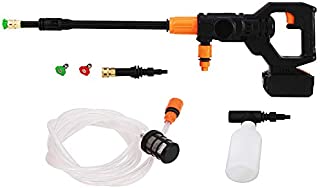 HUAHE Portable Power Cleaner 20V 4.0Ah High Pressure Washer Gun Sets Cordless - 406 psi Working Pressure and One Battery Included