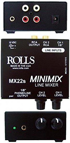 rolls Mini Mix, Black (MX22S)