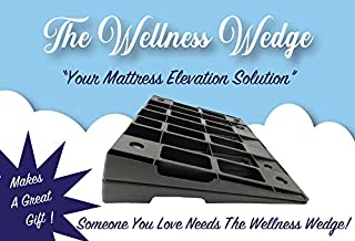 The Wellness Wedge Your Mattress Elevation Solution Foam Bed Wedge Substitute Two Pack to Support Neck, Head and Back or Legs For Acid Reflux, Back Pain and Snoring Reduction 5