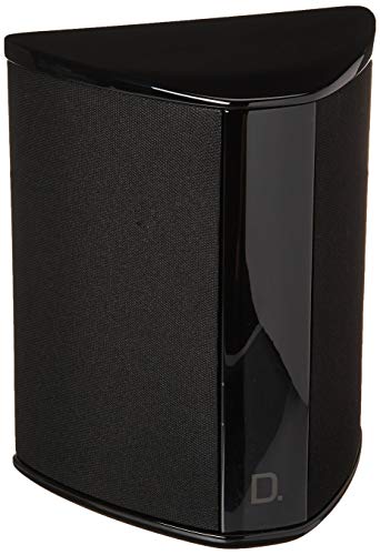 Definitive Technology SR-9040 10 Bipolar Surround Speaker | High Performance | Premium Sound Quality | Wall or Table Placement Options | Single, Black