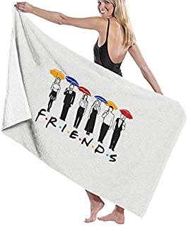 Ripepin Friends Tv Show Beach Towel Quick Dry Super Soft Absorbent Bath Towels Blanket for Adults Men Women