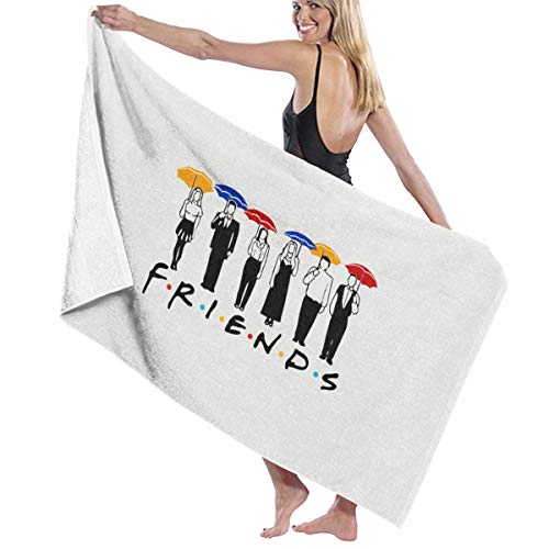 Ripepin Friends Tv Show Beach Towel Quick Dry Super Soft Absorbent Bath Towels Blanket for Adults Men Women