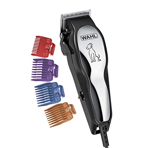 Wahl Clipper Pet-Pro Dog Grooming Kit - Quiet Heavy-Duty Electric Corded Dog Clipper for Dogs & Cats with Thick & Heavy Coats - Model 9281-210