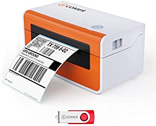 Comer Shipping Label Printer - Commercial Grade Direct Thermal High Speed Printer for Barcodes,Labels,Mailing,Shipping and More-150mm/s-4x6 Printer